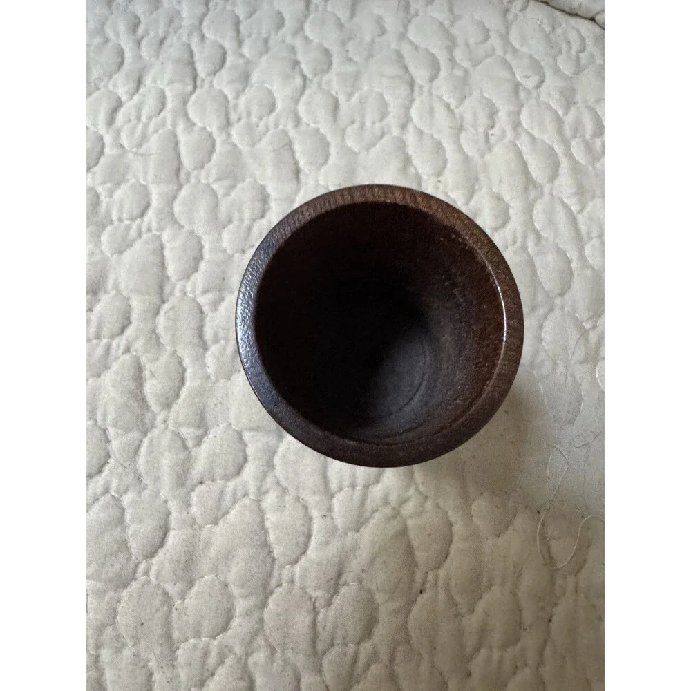 Vintage Oregon Myrtlewood & Western Juniper Wood Decor Lot Vase Bowl Holder
